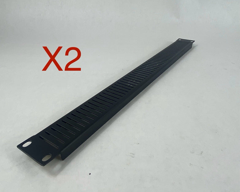 Middle Atlantic 1U 1.75" Slotted Vented Panel Lot of 2