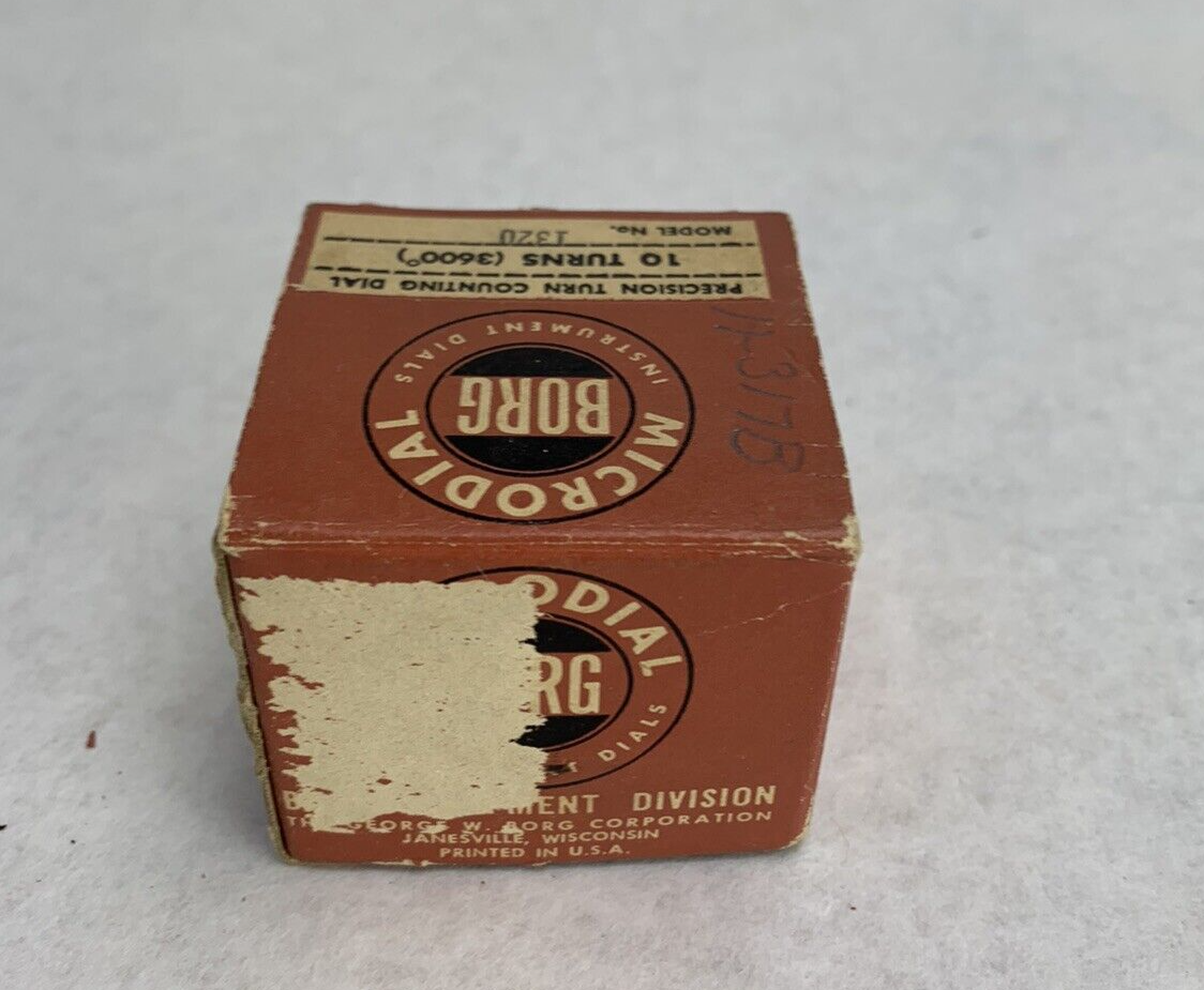 Borg 1320  Precision Turn Counting Dial