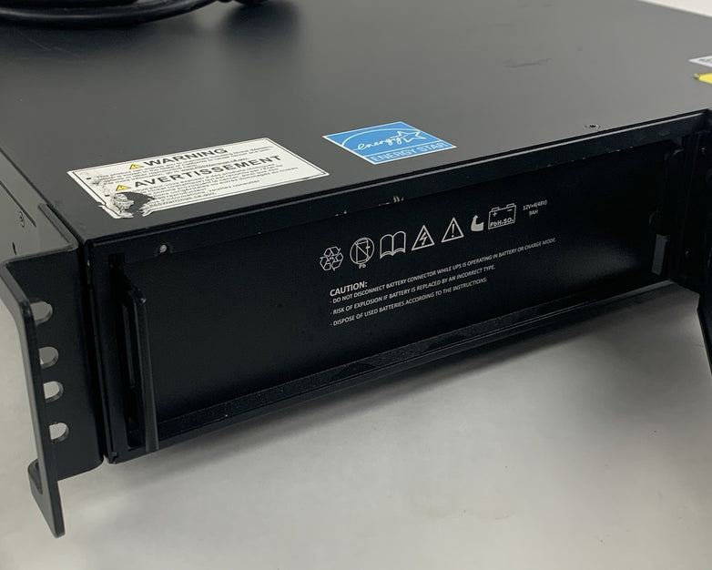 Liebert Vertiv GXT5-2000LVRT2UXL 2000VA 125V Rack UPS Tested Missing Door No Bat