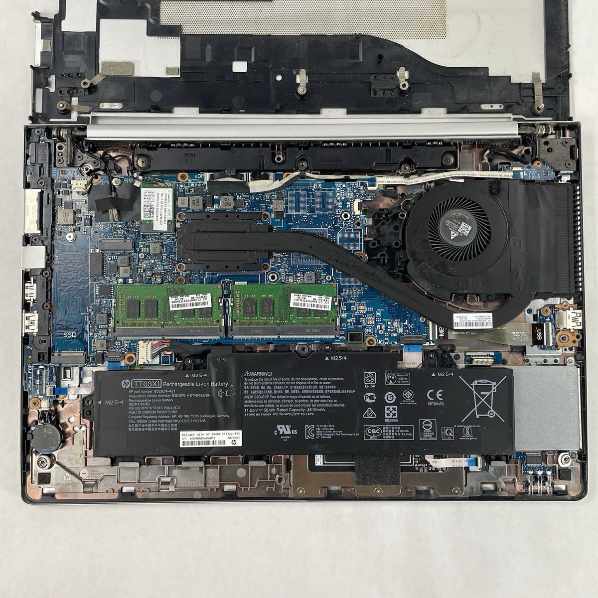 HP EliteBook 850 G6 15.6" i7-8665U 1.90 GHz 16 GB RAM No SSD/OS/AC15