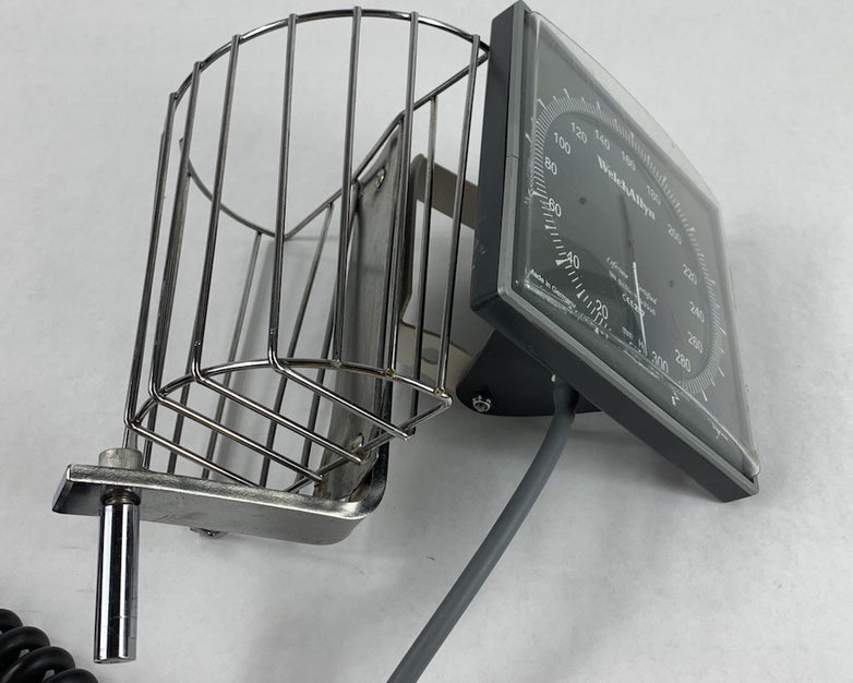 Welch Allyn CE0297 Sphygmomanometer Dark Grey With Basket and Pressure Regulator