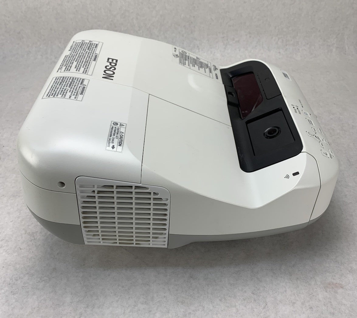 Epson H599A BrightLink 595Wi LCD Lamp Projector 814 Lamp Hours No Remote2