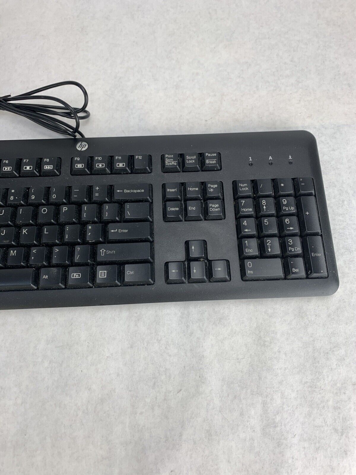Lot of 3 HP KB57211 Wired Keyboard