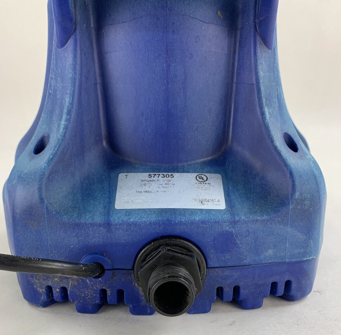Little Giant SPGAPCP-1700 Automatic Swimming Pool Winter Cover Pump Powers
