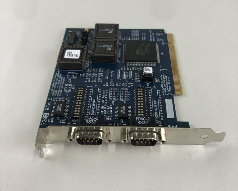 Black Box IC140C-R2 Used Circuit Board Dual Port Serial RS232 Card