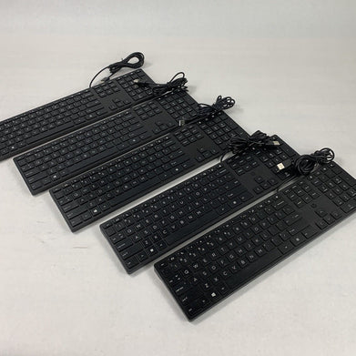 HP HSA-P010K L96909-001 320K USB-Wired Desktop Keyboard (Lot of 5)