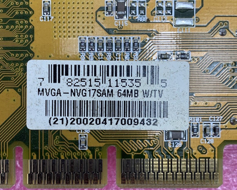 PixelView MVGA-NVG17SAM 64MB Video Graphics Card