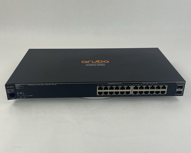 HP J9856A 2530 24G SFP+ Switch Tested & Reset
