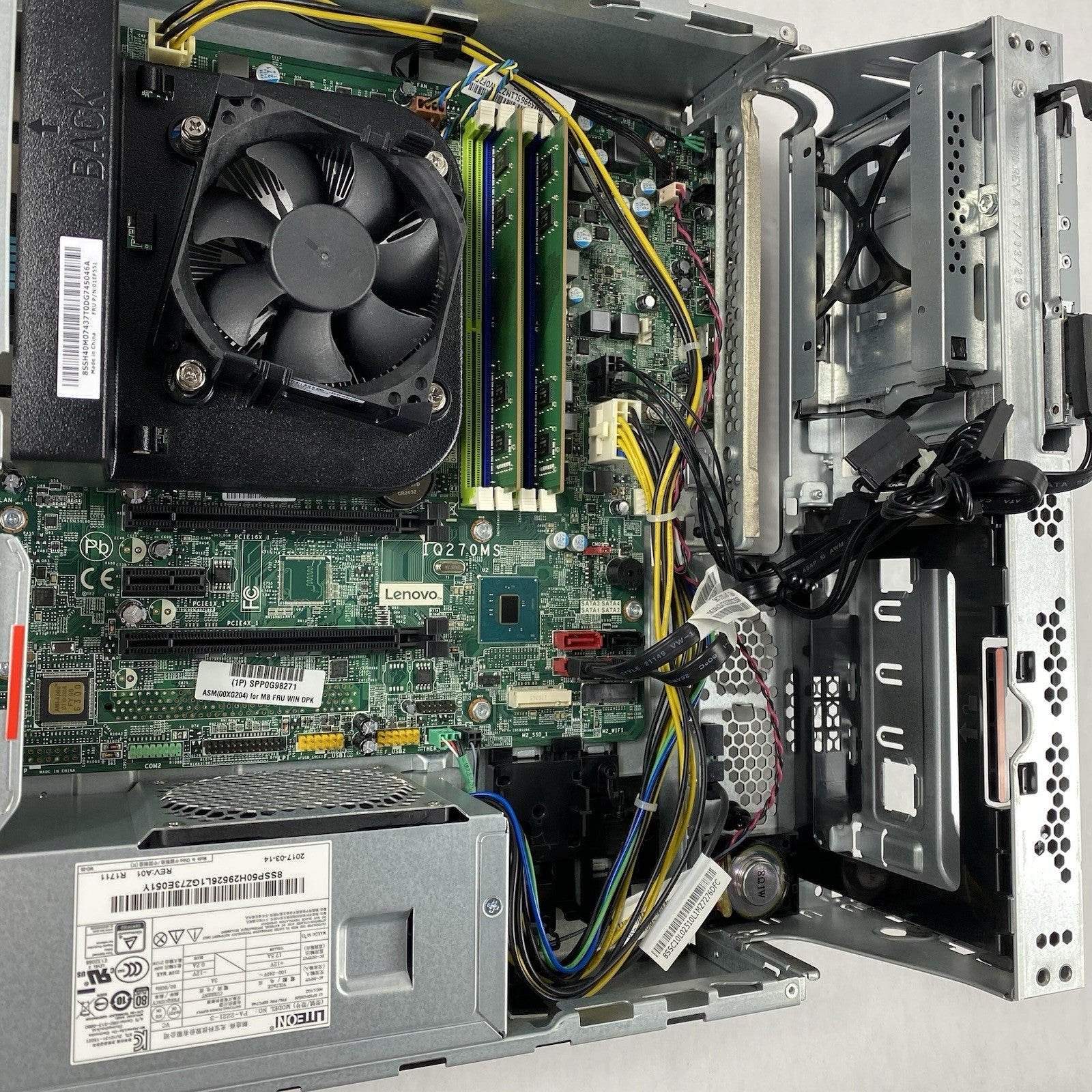 Lenovo ThinkCentre M910s SFF Intel Core i5-6500 3.2GHz 8GB RAM No HDD No OS READ