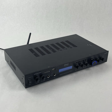 Pyle Home Amplifier Receiver 200W Digital AUX FM Antenna PDA7BU For Parts