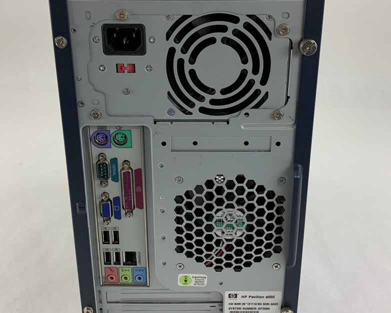 HP Pavilion a200n MT Intel Celeron 2.40 GHz 768 MB RAM No HDD No OS