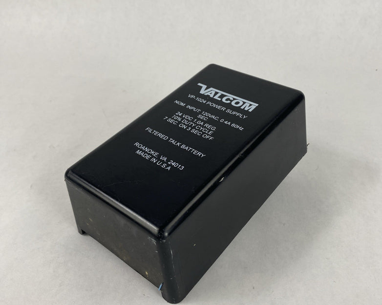 Valcom VP-1024 Power Supply 120VAC 0.4A 60Hz Untested No Cords