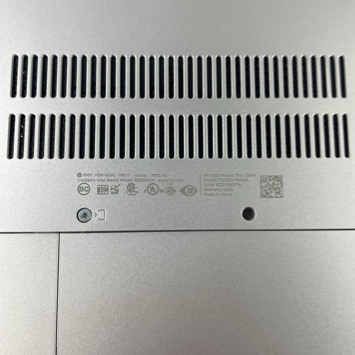 HP mt21 14" Celeron 3867U 1.80 GHz 4 GB RAM No SSD/OS/AC15