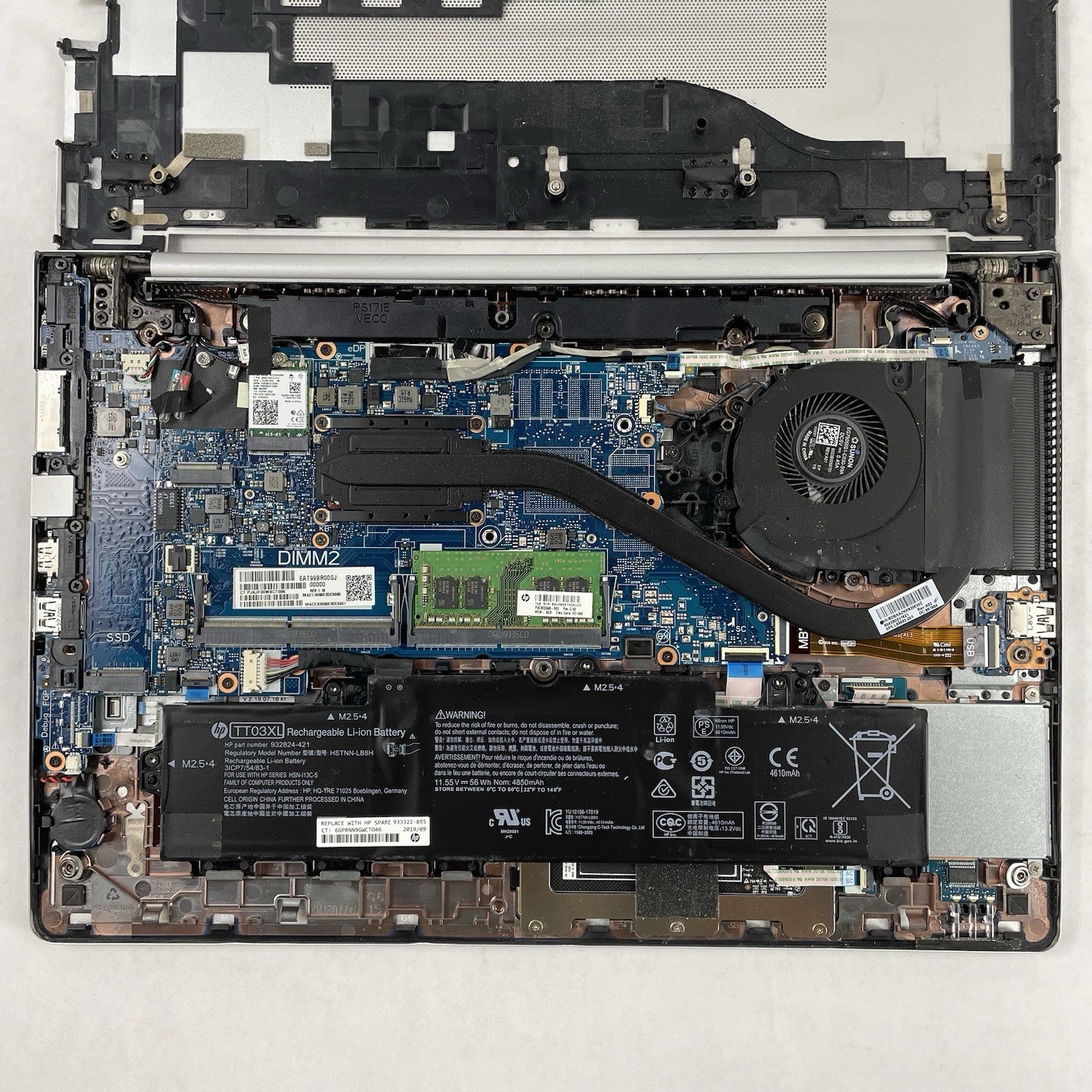 HP EliteBook 850 G6 15.6" i5-8365U 1.60 GHz 8 GB RAM No SSD/OS/AC - Corner20