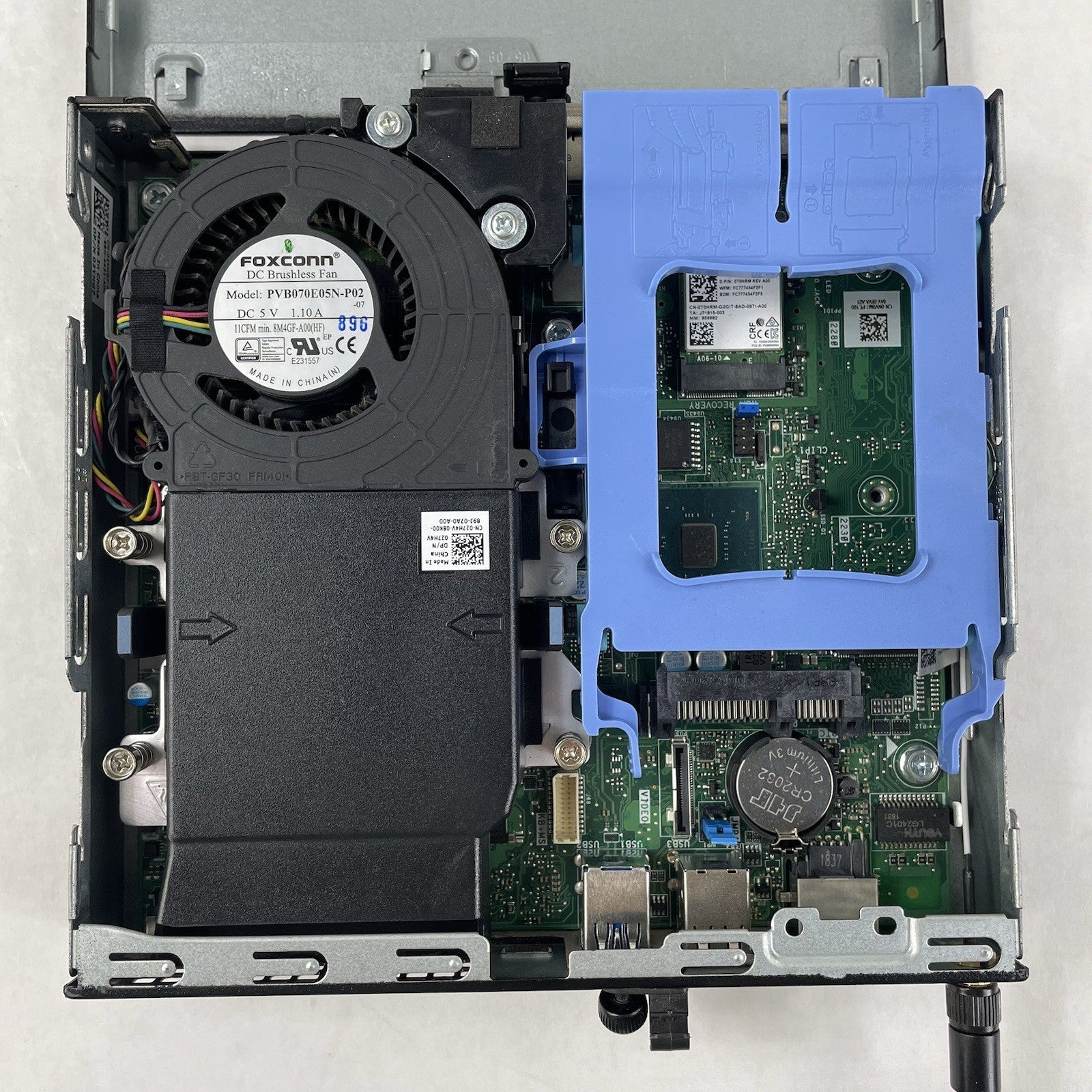 Dell Optiplex 3060 Micro i3-8100T 3.10 GHz 8 GB RAM W/AC No SSD/OS10