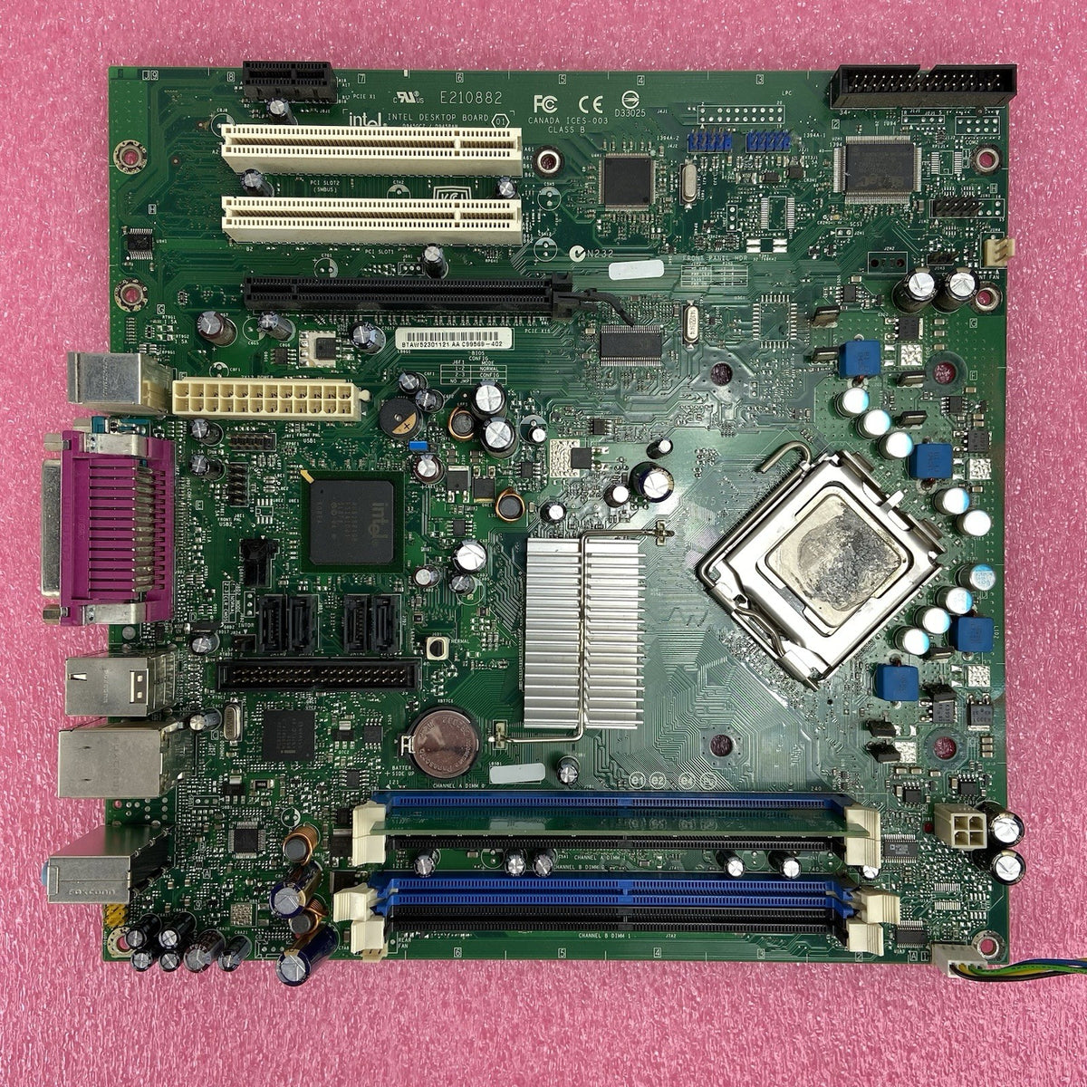 Intel D945PAW Motherboard Intel Pentium D 3.4GHz 512MB RAM w/Shield4