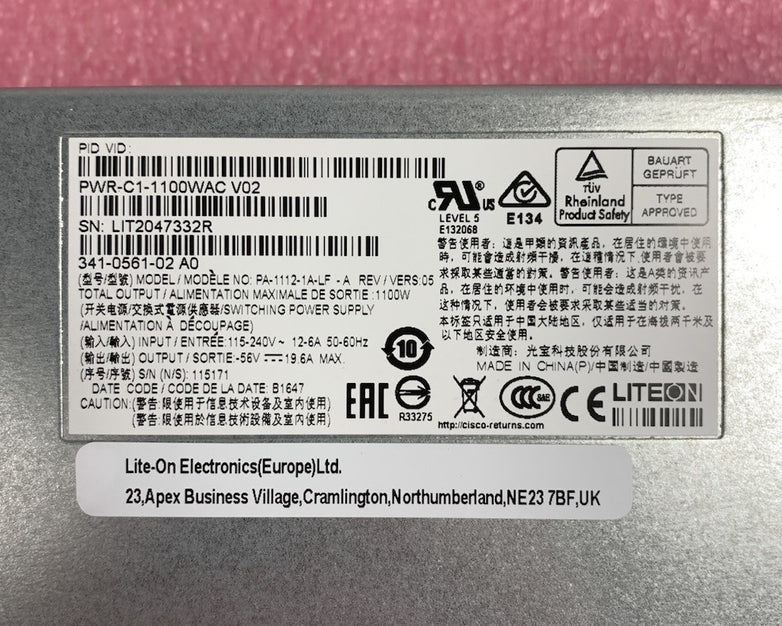 LiteOn PA-1112-1A-LF 1100W Switching Power Supply