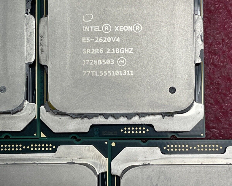 Lot of 5 Intel Xeon E5-2620V4 2.1GHz SR2R6 Processor