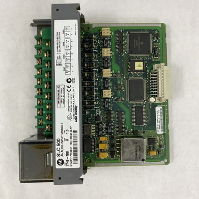 Allen-Bradley SLC500 Analog Input Module 1746-NI8 Ser. A FRN 1.0 - Untested