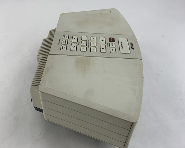 Bose AWR1-1W Wave Radio AM/FM Clock Radio - No Remote - Tested and Working