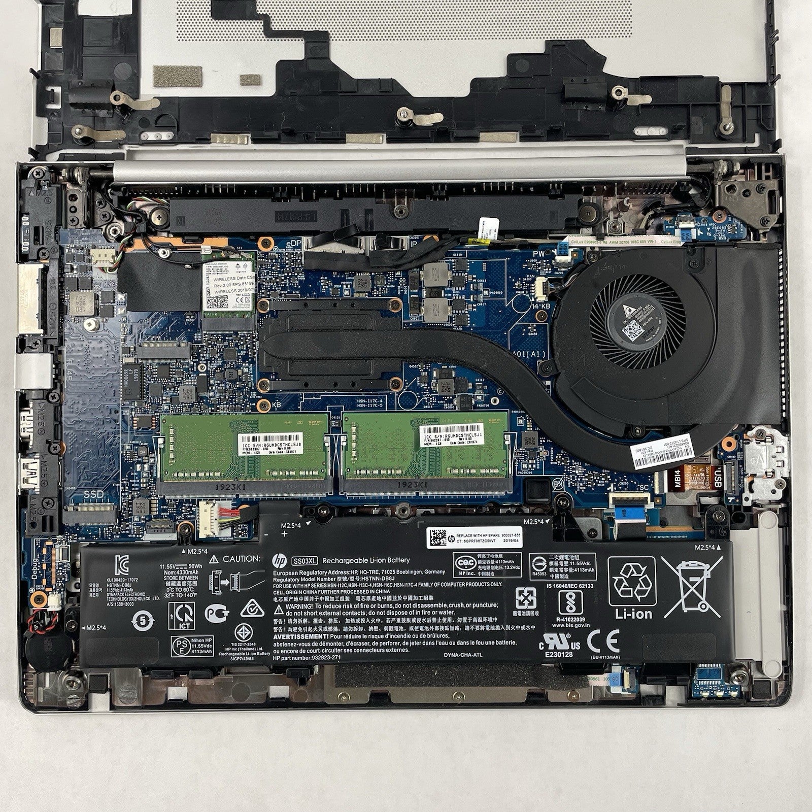 HP MT44 Thin Clinent 14" AMD Ryzen 3 Pro 2300U 2.00 GHz 8 GB RAM No SSD/OS/AC15