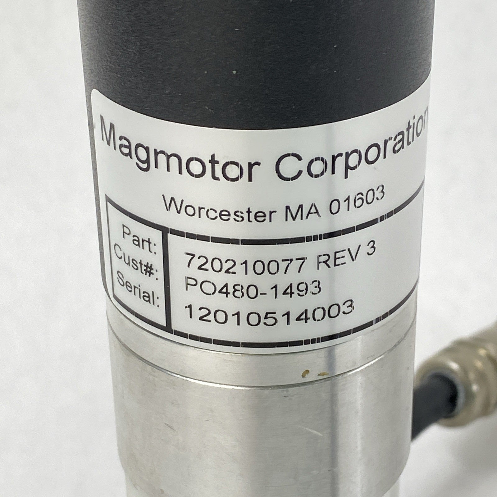New Brunswick Scientific Magmotor 720210077 11" Fermenter Agitator2