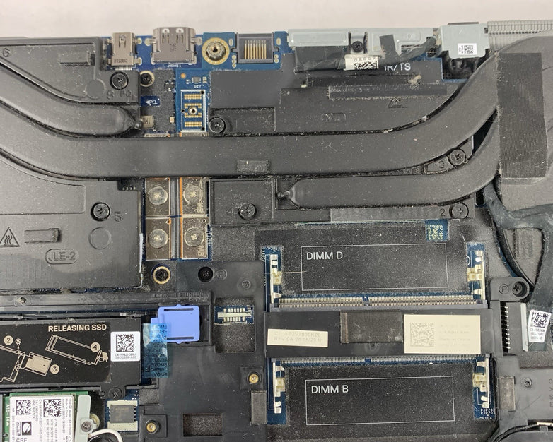 Dell Precision 7550 15.6'' Intel i7-10750H 2.6 GHz 32 GB Ram No OS No HDD