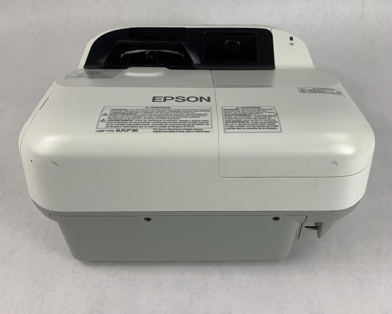 Epson H599A BrightLink 595Wi LCD Lamp Projector 541 Lamp Hours No Remote