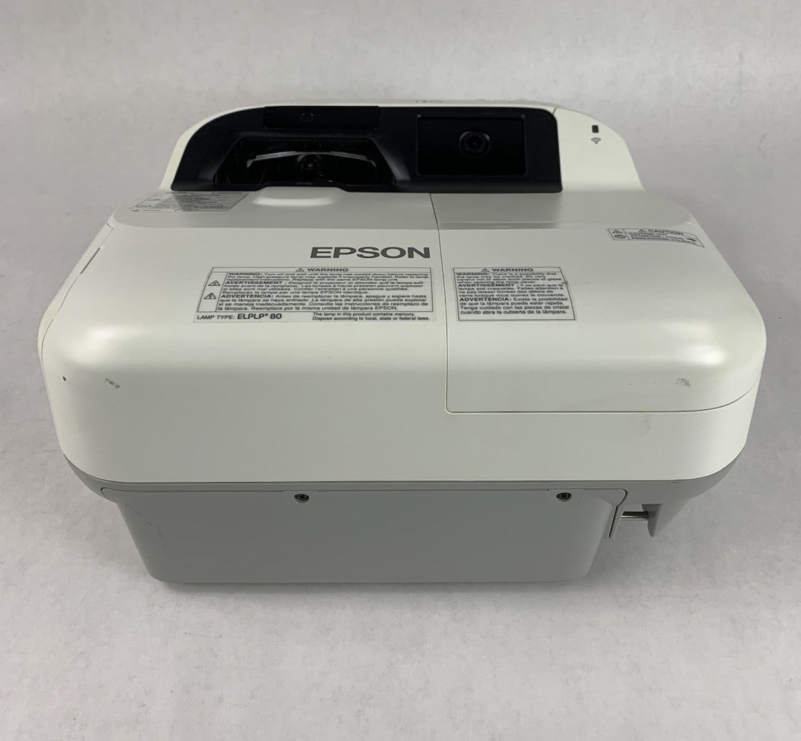Epson H599A BrightLink 595Wi LCD Lamp Projector 541 Lamp Hours No Remote1