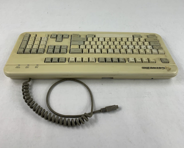 Gateway 2000 2189013-00-002 PS/2-Wired Vintage Mechanical Keyboard - Tested