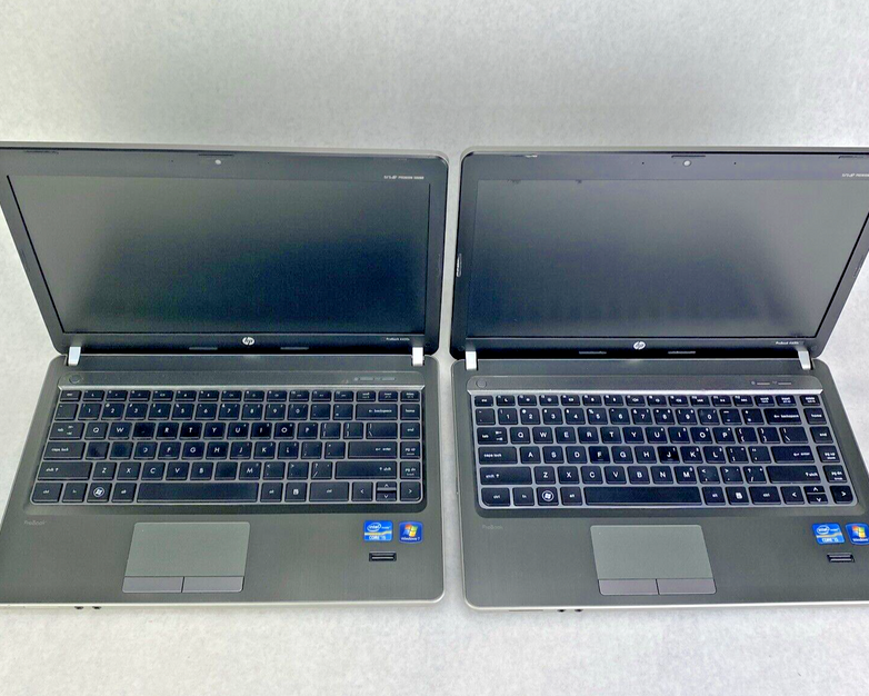 HP ProBook 4430s 14'' Intel Core i5-2450M 2.5GHz 8GB RAM No Battery HDD Lot of 2