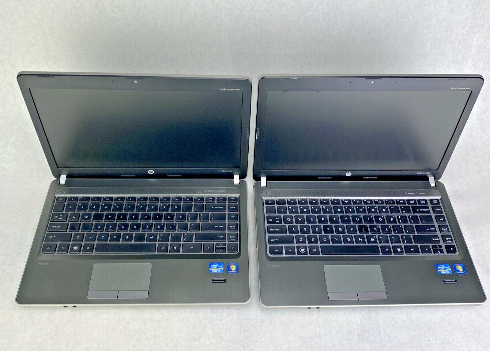 HP ProBook 4430s 14'' Intel Core i5-2450M 2.5GHz 8GB RAM No Battery HDD Lot of 2