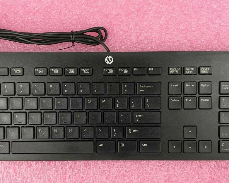 HP USB Slim KB Black Model PH0U (Lot of 2)