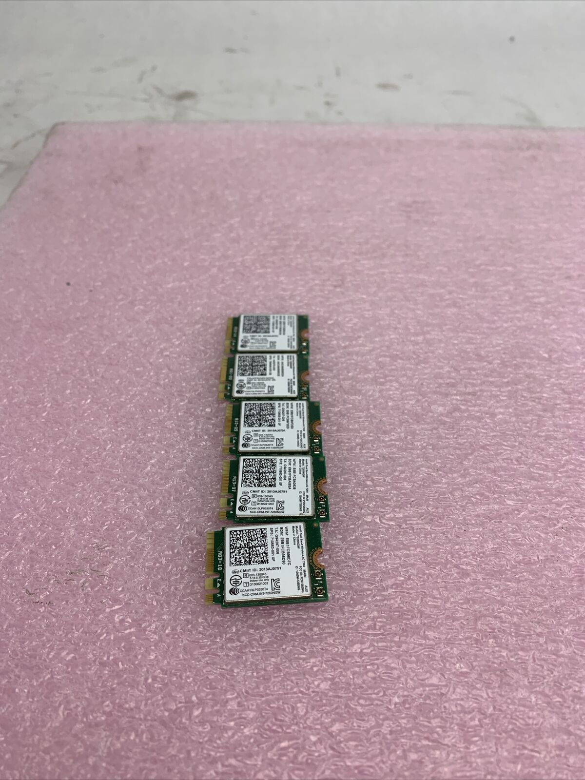 Intel Dual Band Wireless-AC 7260 (Lot of 5)