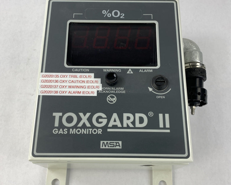 MSA Toxgard II Gas Monitor 120-220 VAC