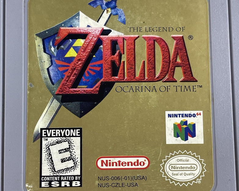 Zelda: Ocarina of Time (Nintendo 64, 1998, NUS-CZLE-USA) Cart Only