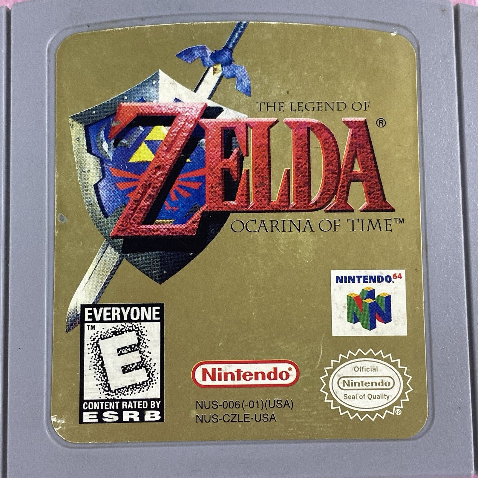 Zelda: Ocarina of Time (Nintendo 64, 1998, NUS-CZLE-USA) Cart Only2