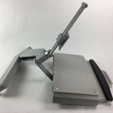 Wall Mount Medical Monitor + Keyboard Stand in the Style of Herman Miller - Read