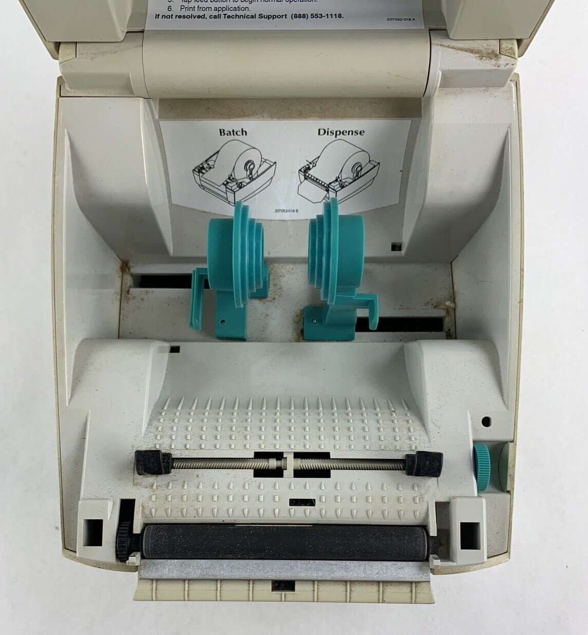 Zebra Eltron  LP 2844 CTP Label Thermal Printer UPS  Tested Bad Serial Port