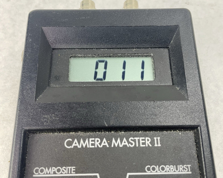 FM Systems CM-2 Camera Master 2 CCTV Video Signal Tester