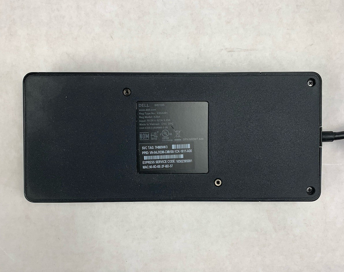 Dell WD19S Thunderbolt USB-C Docking Station