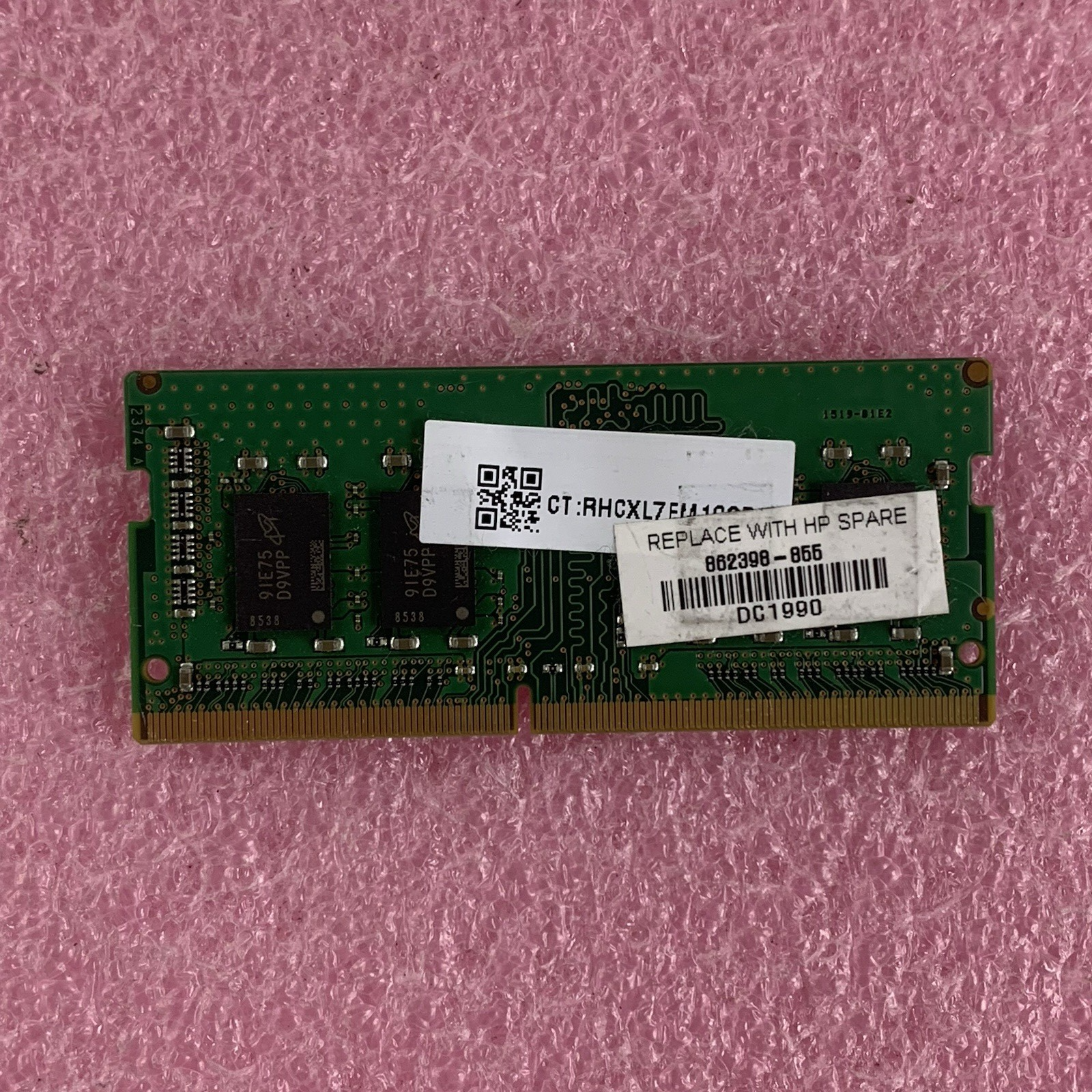 Micron MTA8ATF1G64HZ-2G6E1 8 GB 1Rx8 PC4-2666V-SA2-11 SODIMM Laptop Memory Ram5
