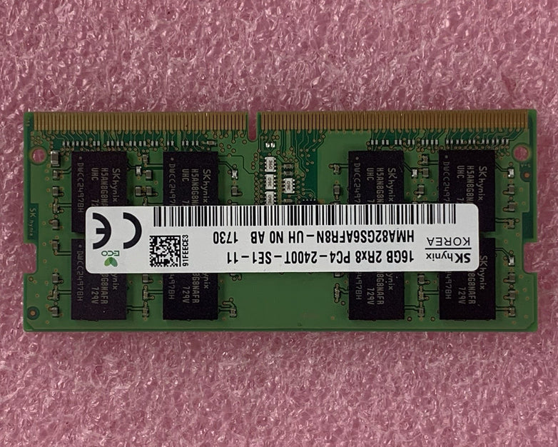SK Hynix HMA82GS6AFR8N-UH 16 GB 1x16GB DDR4 PC4-2400T SO-DIMM Laptop Memory Ram