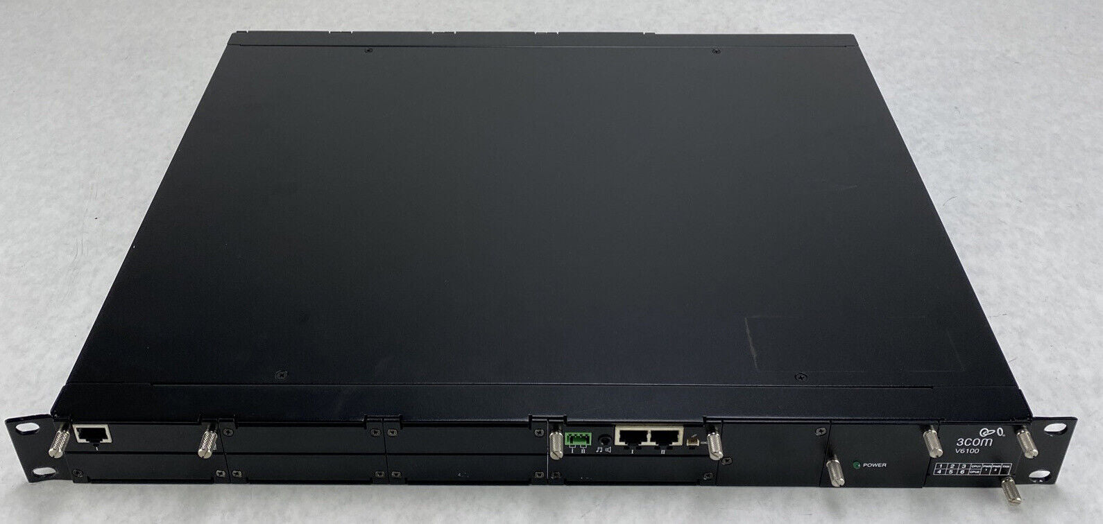3Com V6100 VCX Digital Chassis 3CRVG71225-07 GTPM00101