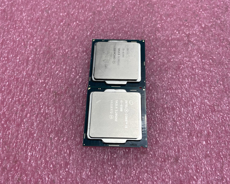 lot of 2 Intel Core i5-6500 SR2L6 3.2GHz Desktop CPU