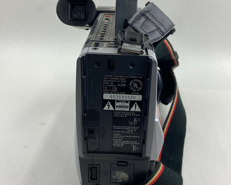 RCA CC320 - Pro Edit VHS HQ Camcorder w/Battery, Adapter, & Case