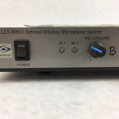 LightSpeed LES 800iX Infrared Wireless Microphone System