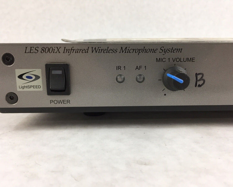 LightSpeed LES 800iX Infrared Wireless Microphone System