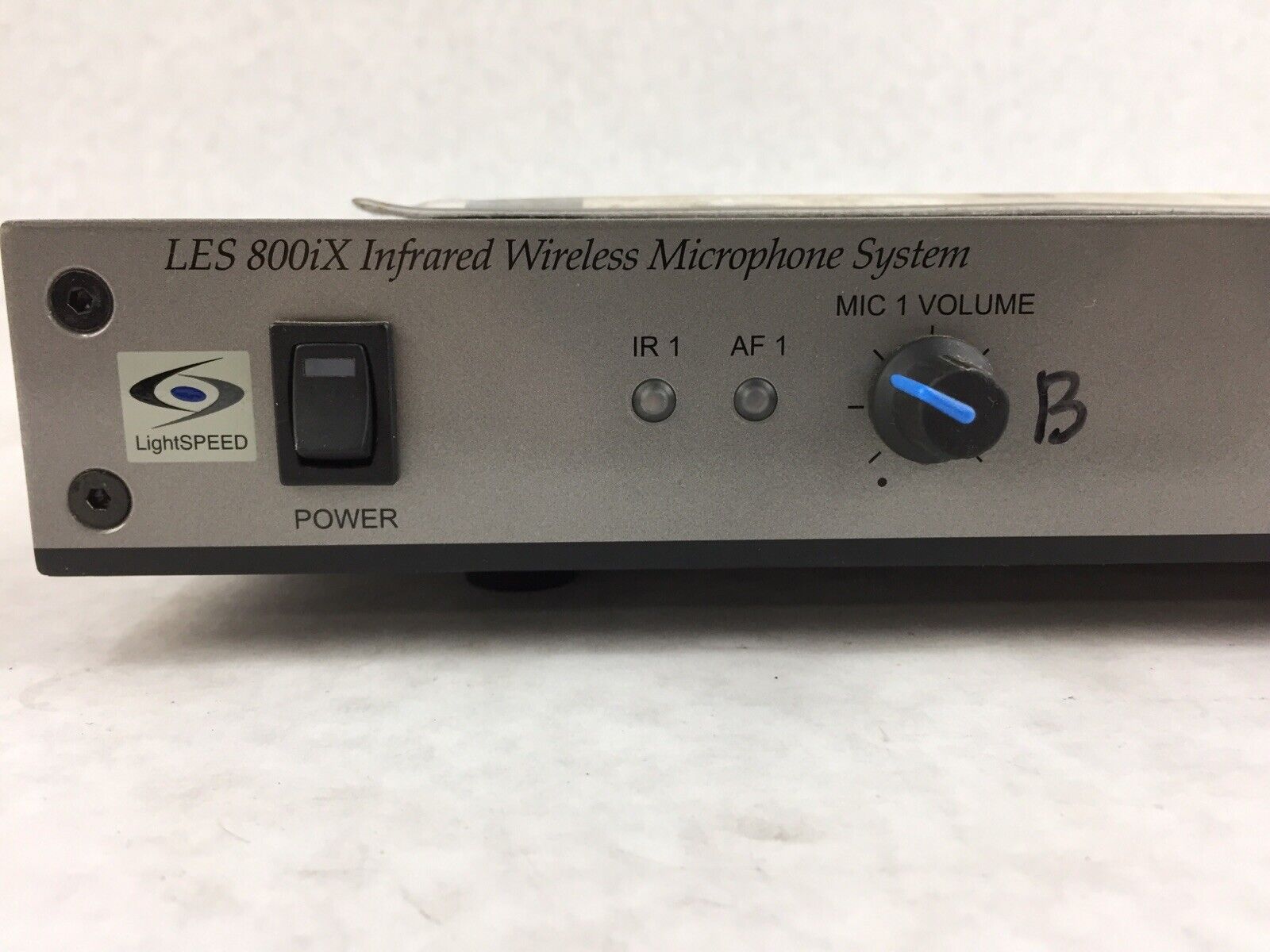 LightSpeed LES 800iX Infrared Wireless Microphone System