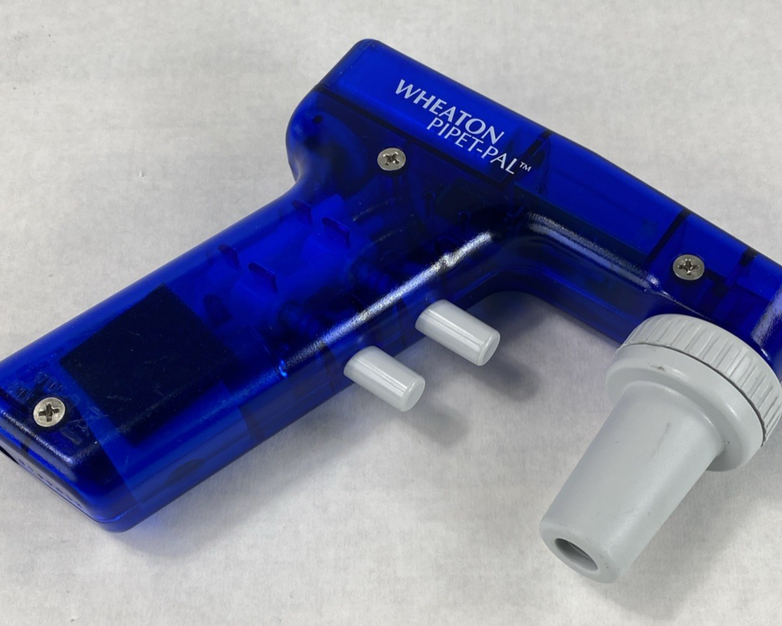 Wheaton Pipet-Pal 1-100mL Blue Pipette Controller Pipet Filler Untested